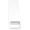 Ekena Millwork 3-in. W x 8-in. D x 8-in. H Copenhagen Architectural Grade PVC Knee Brace BRCP03X08X08CHG - alternate 3